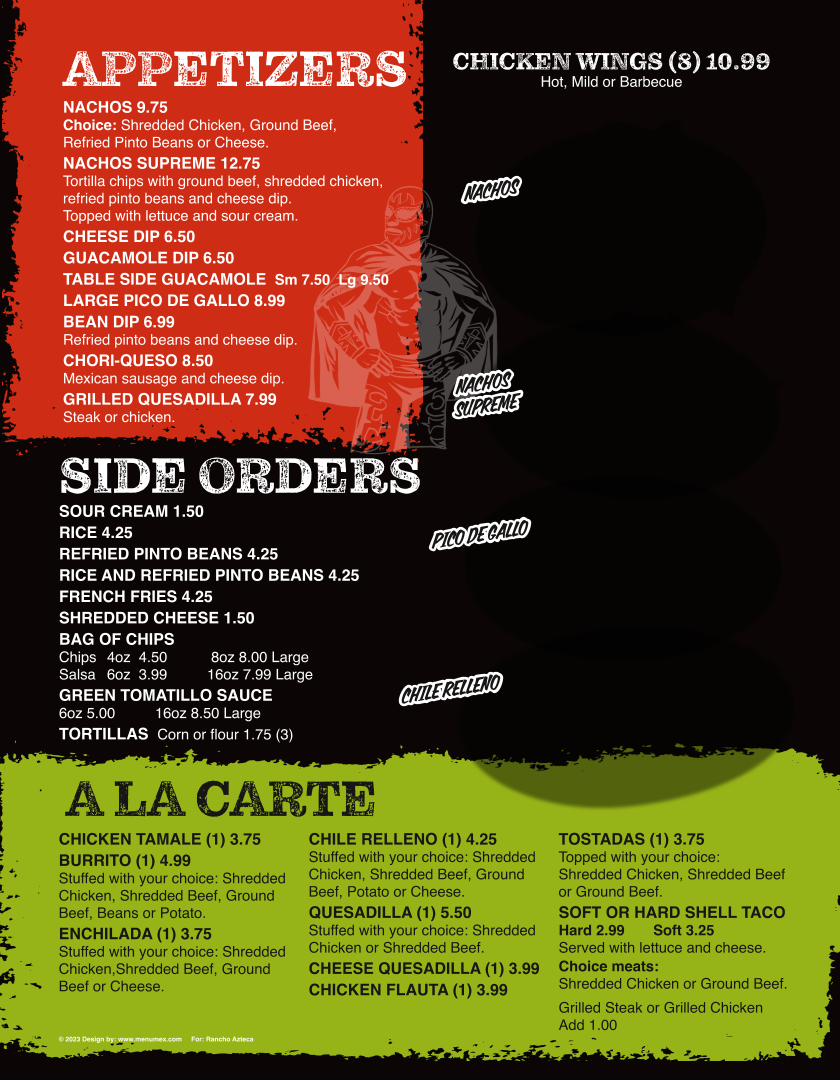 Menu Rancho Azteca-2