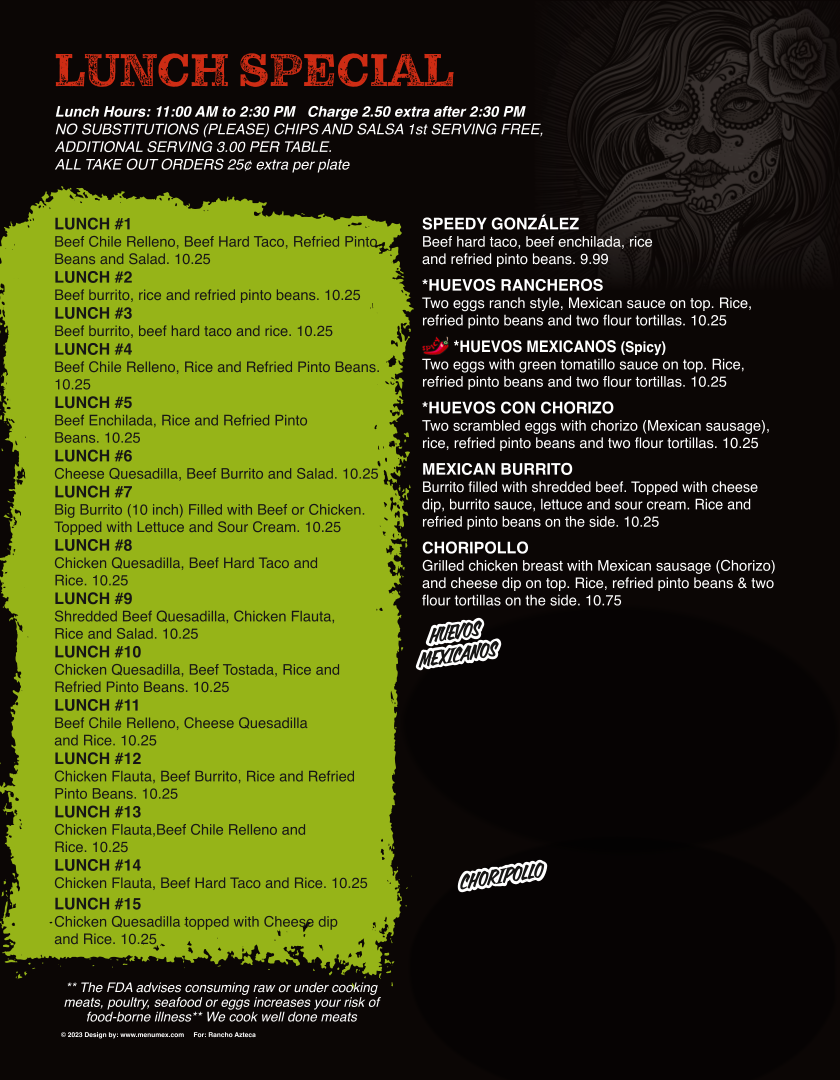 Menu Rancho Azteca-4