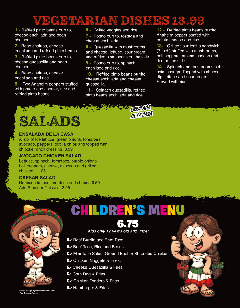 Menu Rancho Azteca-7